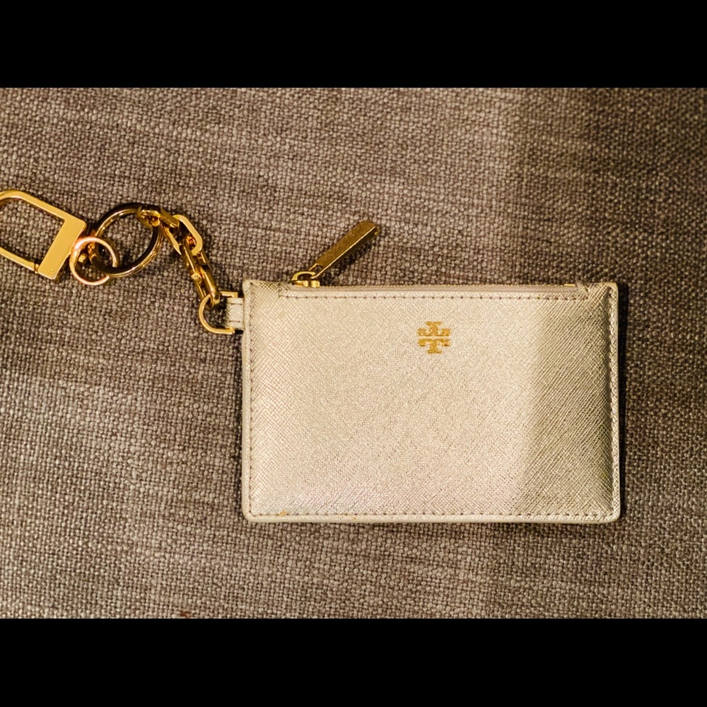 Tory Burch Key Chain & Coin Purse